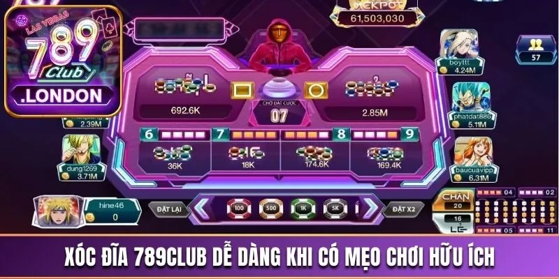 Xóc Đĩa 789Club - Tựa Game Săn Thưởng Thú Vị Hiện Nay 5 Xóc đĩa 789Club dễ dàng khi có mẹo chơi hữu ích