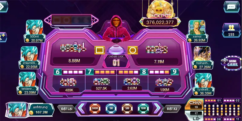 Anh Trung thắng lớn 50 triệu đồng khi chơi xóc đĩa con mực tại 789Club 2 Anh Trung tham gia game xóc đĩa con mực 789Club