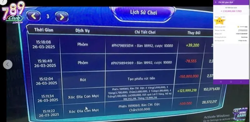 Cổng game vẫn chi trả tiền như bình thường có điều hơi lâu