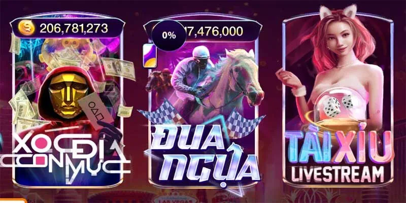 Một số trò chơi tại cổng game 789Club